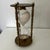 Vintage Brass Celestial Cherub Hourglass With White Sand For Sale - Image 4 of 7