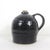 Vintage black stoneware beehive jug. This has a nice rustic glaze, as seen in the photos. Great farmhouse kitchen decor....