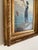 19th C French Painting in Ornate Heavy Gilt Gold Frame For Sale - Image 10 of 13