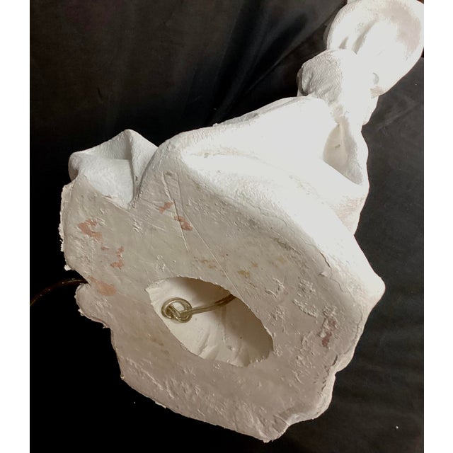 Draped Plaster Lamp, Style of John Dickinson For Sale - Image 9 of 9