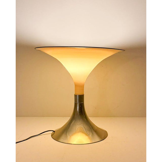 Gold Space Age Floor or Table Lamp with Tulip Base from Cosack Leuchten, Germany, 1970s For Sale - Image 8 of 18