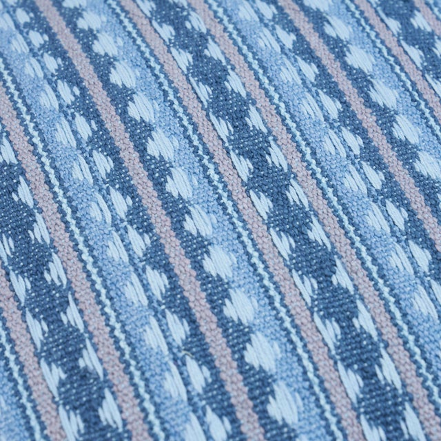 This pillow features Tarnby Stripe with a Knife Edge finish. A rustic, blanket-like cotton weave, Tarnby Stripe is a...