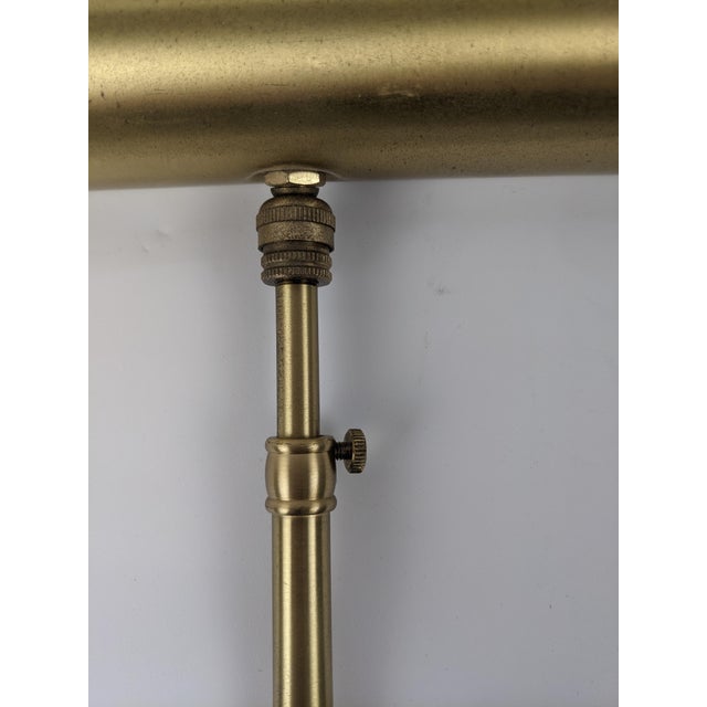 Late 20th Century House of Troy 8-Inch Adjustable Brass Picture Light – Quantity of 2 Available For Sale In New York - Image 6 of 7