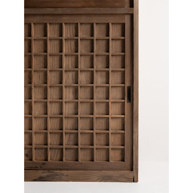 Japanese Modern Cabinet 1920-1940s / Tansu Wabi-Sabi For Sale - Image 13 of 18