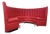 Red Dining Booth For Sale