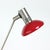 Metal Mid-Century Modern Red Table Lamp by Aka Leuchen, 1970s For Sale - Image 7 of 13