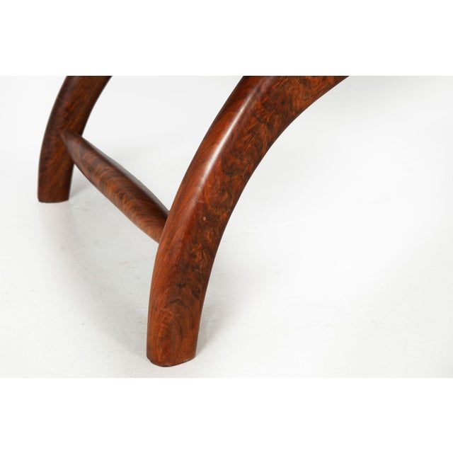 American Craft Live-Edge Walnut Coffee Table by Philip Andrews For Sale - Image 11 of 18