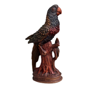 1981 Jan Smith Porcelain Parrot Figure