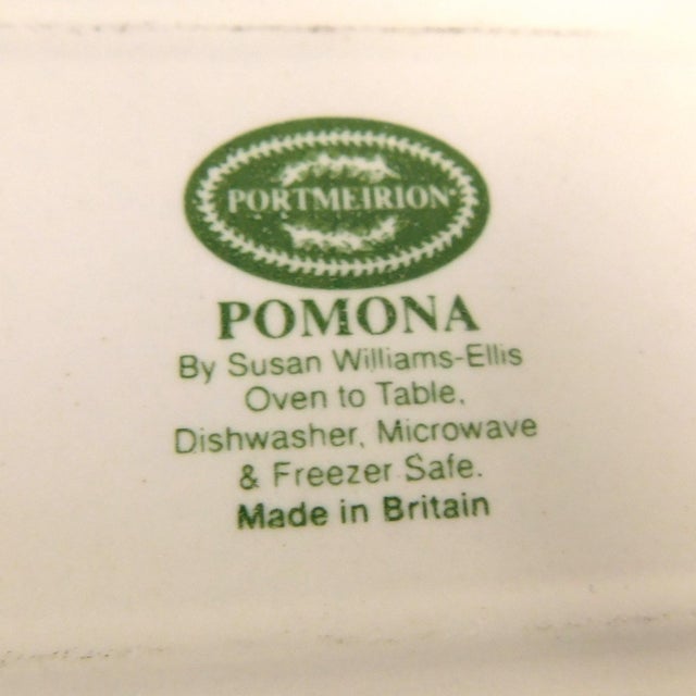1980s 1980s Portmeirion Small Sandwhich Tray in Pomona For Sale - Image 5 of 5
