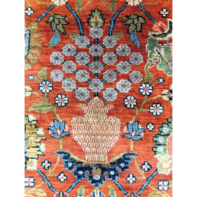 Vintage Hand Knotted Persian Rug. 17'x 11'4" For Sale - Image 11 of 18