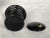 Vintage Black Glass Apothecary Jar With Lid For Sale - Image 9 of 12