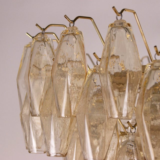 Large Italian Flush Lamp in Murano Glass, 1990 For Sale - Image 6 of 9