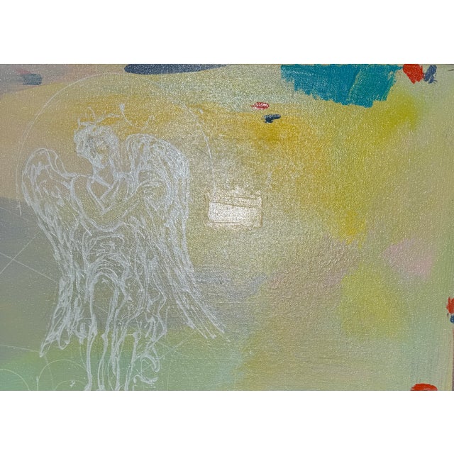 "European Memories", Acrylic on Canvas by Joe Davis For Sale - Image 9 of 9