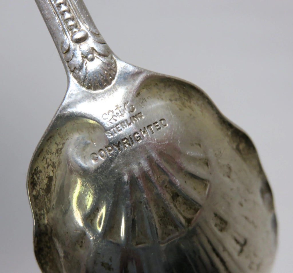 Gorham Versailles Sterling Silver Demitasse Spoon – 4 3/8" Heirloom, Multi Motif, 1850-1899