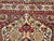 Persian 19th Century Persian Kerman Lavar Rug, Hand-Knotted Wool, Floral Design, Burgundy & Ivory, 4x6 For Sale - Image 3 of 18