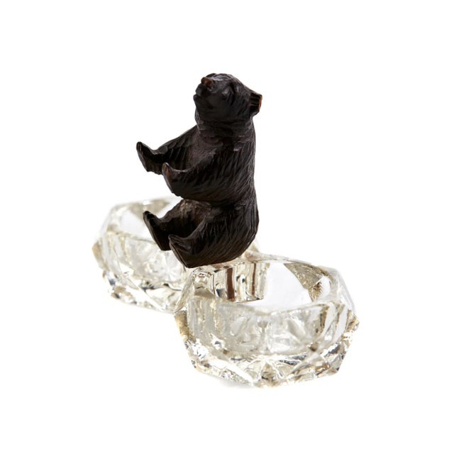 Antique Victorian Carved Black Forest Bear For Sale - Image 4 of 5