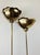 1980s Vintage 1980s Tommaso Brass Double Lotus Floor Lamp by Tommaso Barbi For Sale - Image 5 of 13