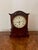 Brown Antique Victorian Mahogany Bracket Clock by Piggin Norwich, 1880 For Sale - Image 8 of 8