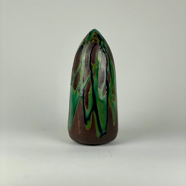 Ceramic Torpedo Design Mid-Century Modern Ceramic Sculpture For Sale - Image 7 of 8