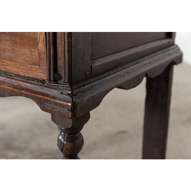 English Vernacular Oak Dresser Base, 1750s For Sale - Image 15 of 17
