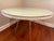 Late 20th Century Made Goods Grace Pitted Iron Dining Table in Faux Belgian Linen For Sale - Image 9 of 9
