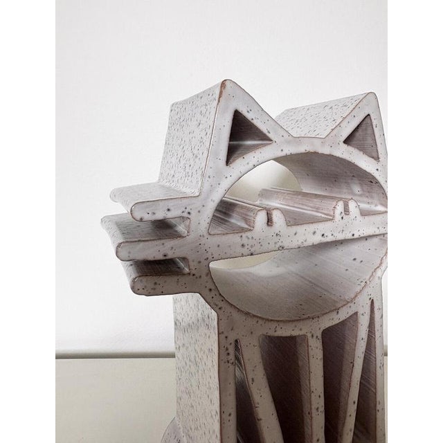 Mid-Century Ceramic Cat by Gianni Polerti, Italy, 1960s For Sale - Image 6 of 11