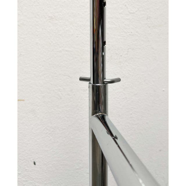 Metal Minimalist Chrome Desk or Dining Table by Egon Eiermann for Wieland For Sale - Image 7 of 18