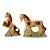 Mid-Twentieth Century Brazilian Ceramic Equesterian Figurines, a Pair For Sale