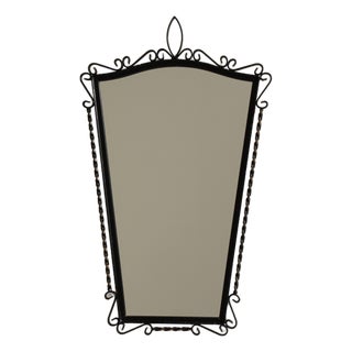 Wrought Iron Mirror For Sale