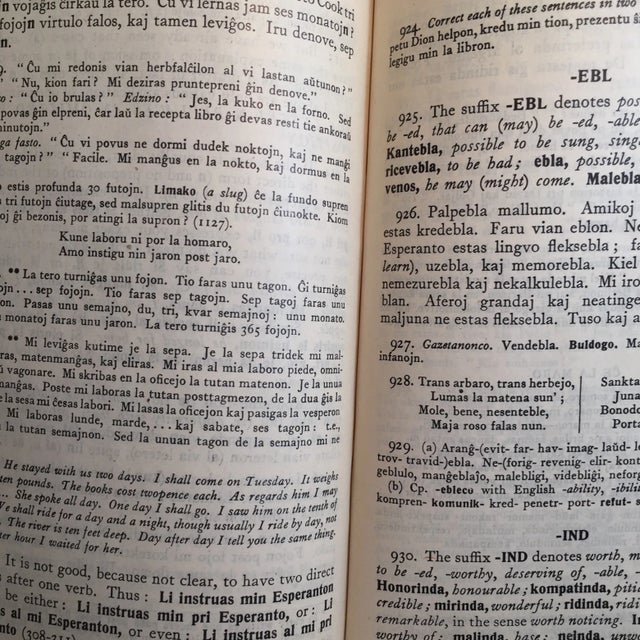 1943 "Step by Step in Esperanto" Book For Sale In New York - Image 6 of 8