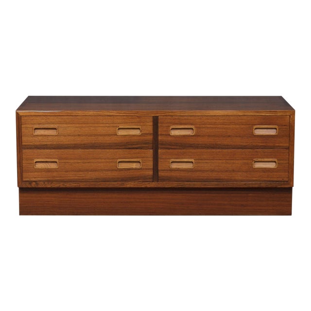 1960s Mid Century Modern Paul Hundevad Four Drawers Chest Chairish