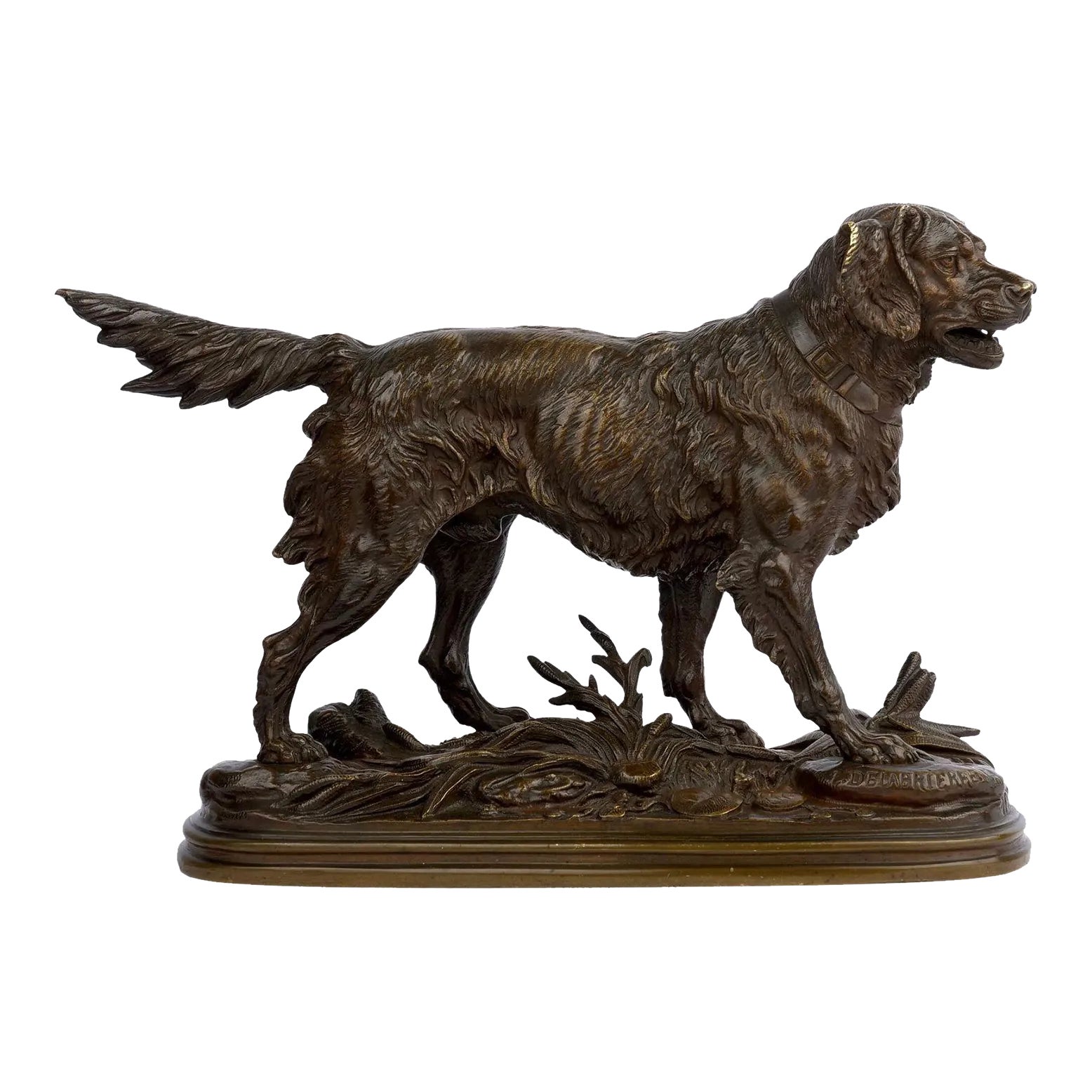 Cikonielf statue de tigre en argent animal Argent Chanceux Tigre Statue