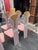 1970s 1970s Hand Painted Maple Deco Style Dining Chairs- Set of 8 For Sale - Image 5 of 10