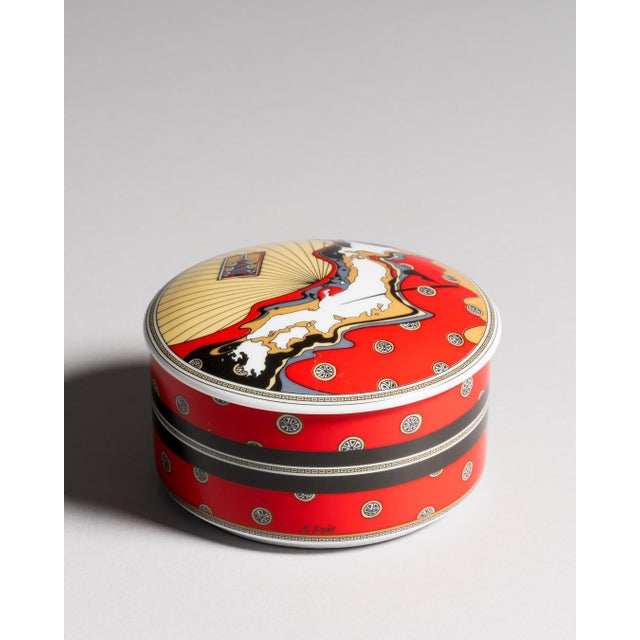 Visit to Japan Collectors Box No. 7 by Kathy Still for Rosenthal Studio-Line, Germany, 1980s For Sale - Image 3 of 13
