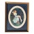 1920's Framed French Artwork "Lovers Message" by Marcel Le Boulte For Sale