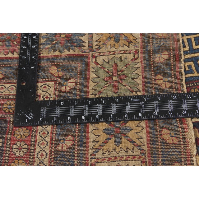 Textile Late 19th Century Caucasian Kuba Rug, 04'00 X 06'05 For Sale - Image 7 of 10