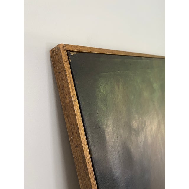 “Le Silence” Framed Oil on Canvas Painting by Fernando Lerin For Sale - Image 4 of 9