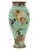 Japanese Cloisonne Enamel Vase Meiji Period Green Ground Bird Floral For Sale In New York - Image 6 of 7