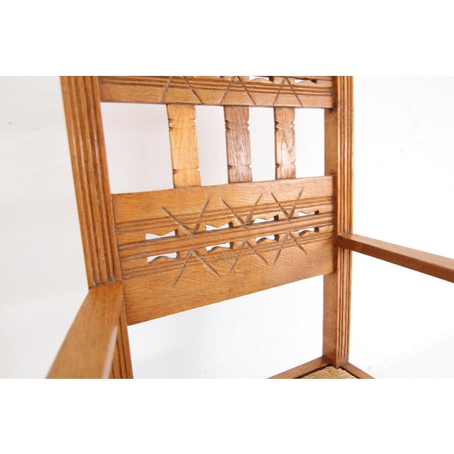 20th Century Worpswede Armchair, 1890s For Sale - Image 18 of 18