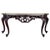 Large French Regency Carved Walnut Console Table With Tilted Edges For Sale - Image 11 of 11