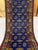 Cobalt Blue Turkmen-Style Mori Gul Wool Runner Rug, 2'8" X 9'3" For Sale - Image 4 of 15