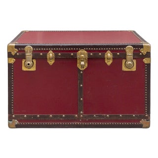 Vintage Travel Trunk with Drawers, 1960s For Sale