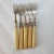 Early 20th Century English Sheffield Epns A1 Silverplate Five Forks Floral Design - Set of 5 For Sale In San Diego - Image 6 of 11
