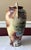 1940s Vintage Japanese Hand Painted Porcelain Vase, Bird-Design, 12 3/4” T For Sale - Image 5 of 12