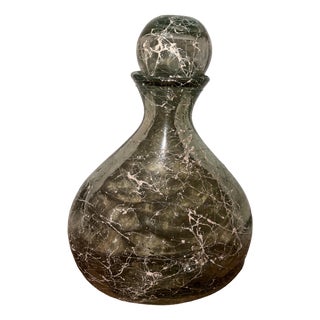 Mid-Century Glass Decanter, 1950s For Sale