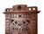 Wood Art Nouveau Kerfschnitt Wall Cabinet, 1900s For Sale - Image 7 of 9