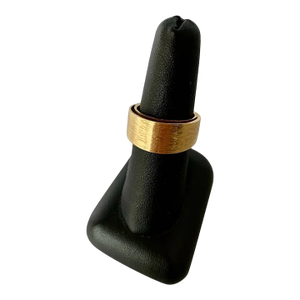 Late 20th Century H. Stern 18k Brushed Gold Ring, Size 6.5