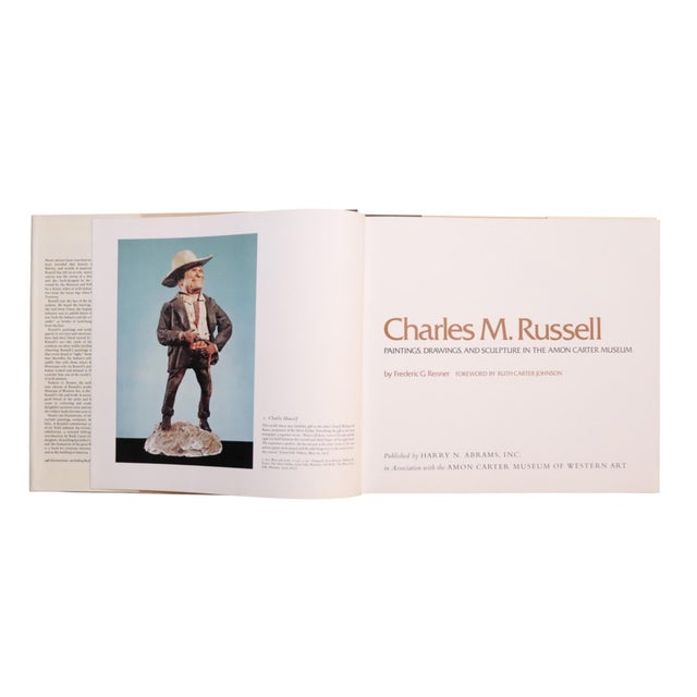 Charles M. Russell by Frederic G. Renner. Hardcover coffee table book with dustjacket. Published in 1974 by Harry N....