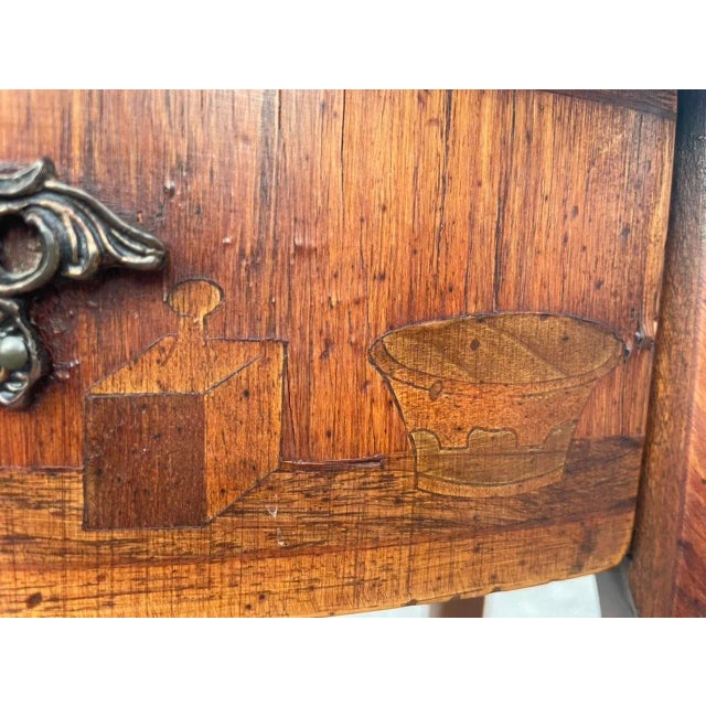 Antique Inlaid Kidney Shaped Table For Sale - Image 17 of 18