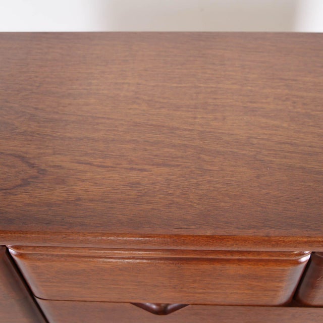 Japanese Chest of Drawers in Oak, 1980s For Sale - Image 11 of 18